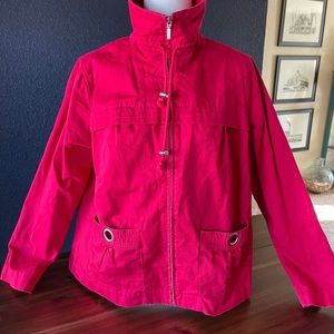 Christopher & Banks zip-up jacket